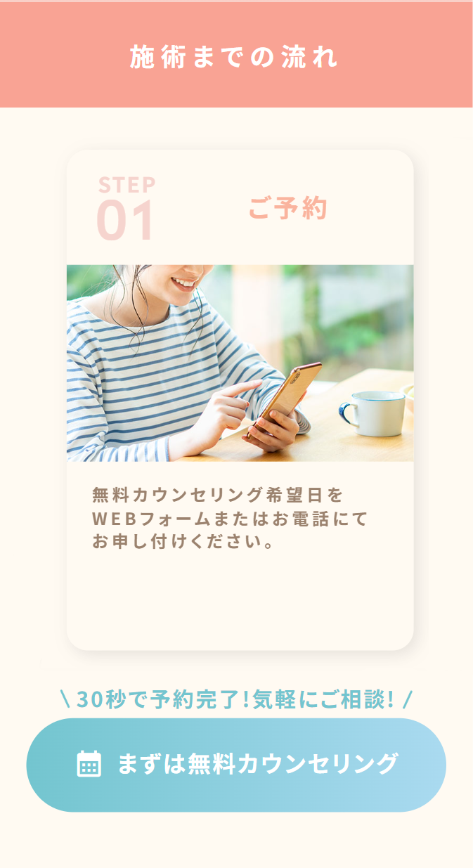 施術までの流れ