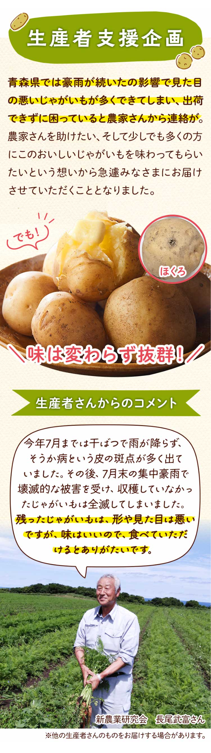 生産者支援規格