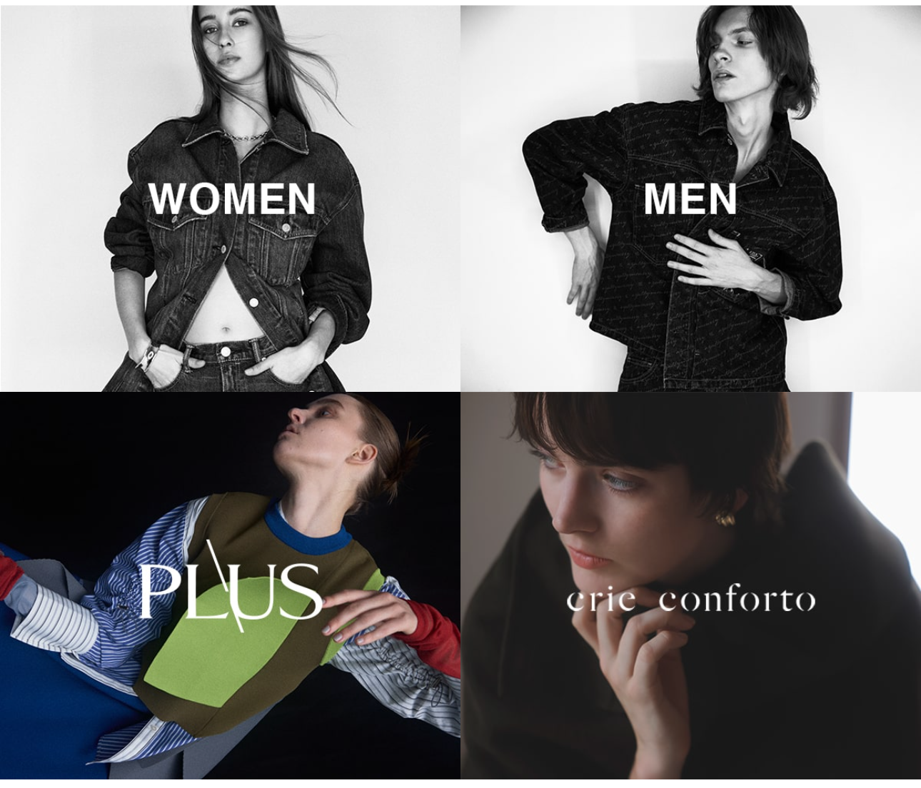 WOMEN・MEN・PLUS・cric conforto