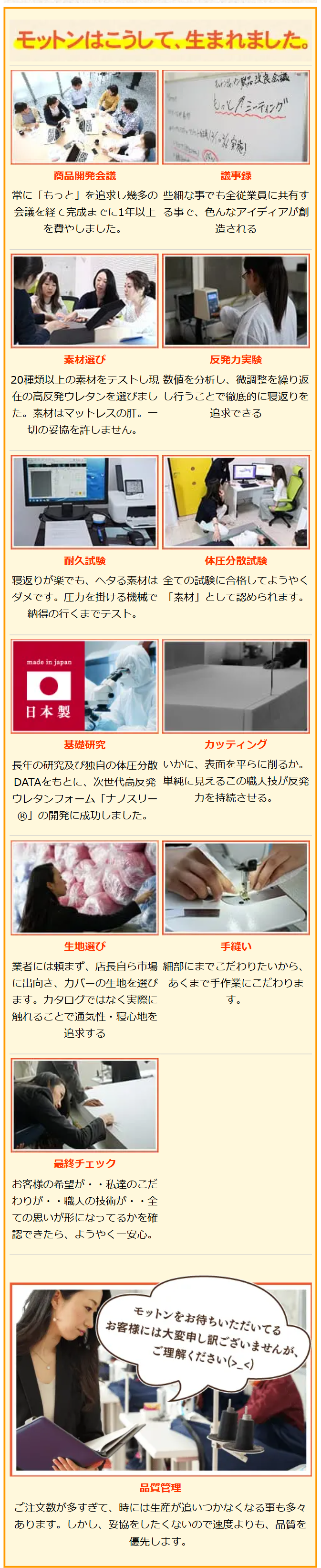 モットンはこうして、生まれました。