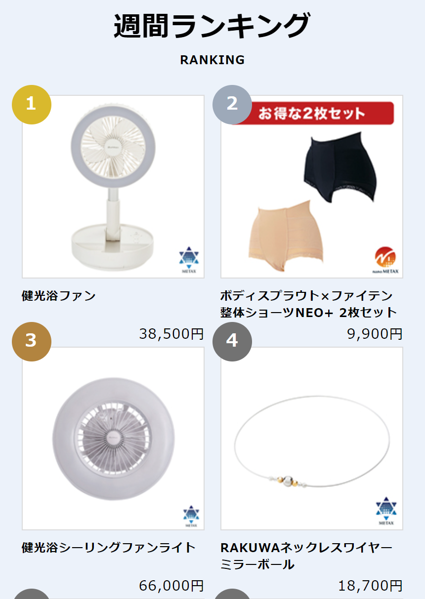 週間ランキング1