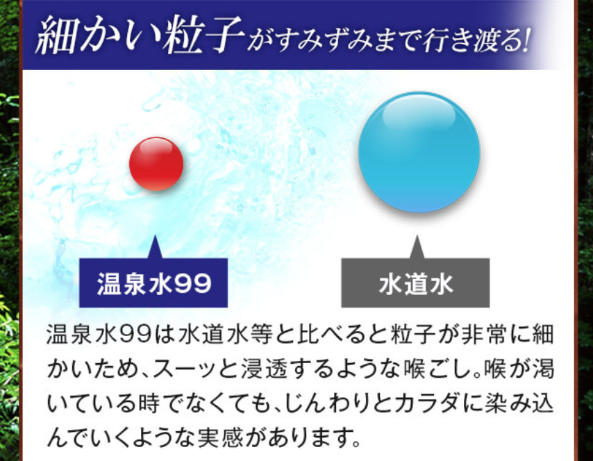 細かい粒子