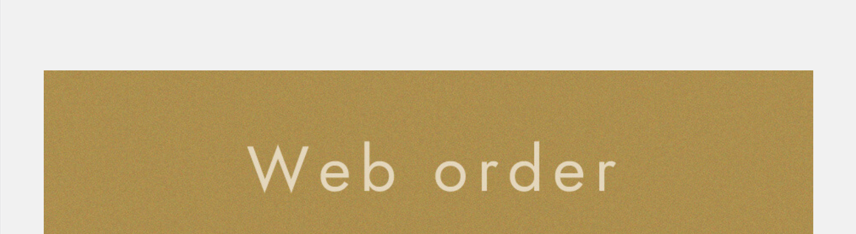 Web order
