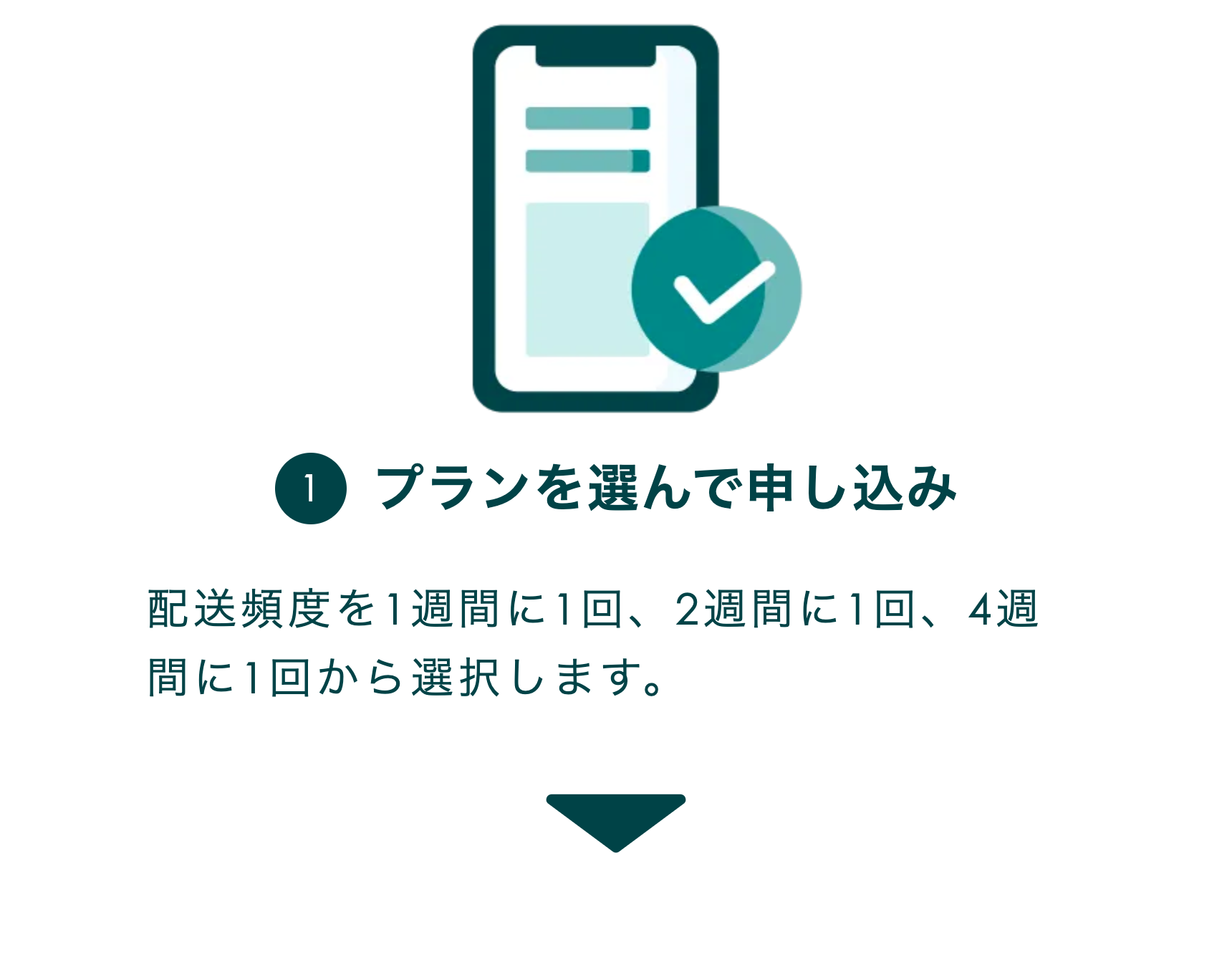 ①プランを選んで申し込み