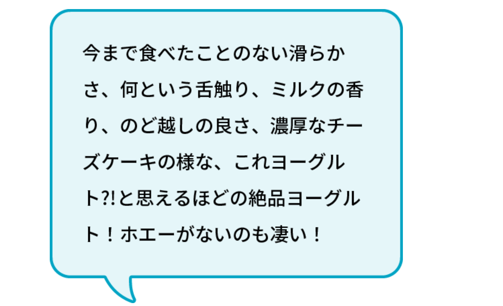 今まで食べたことのない滑らかさ