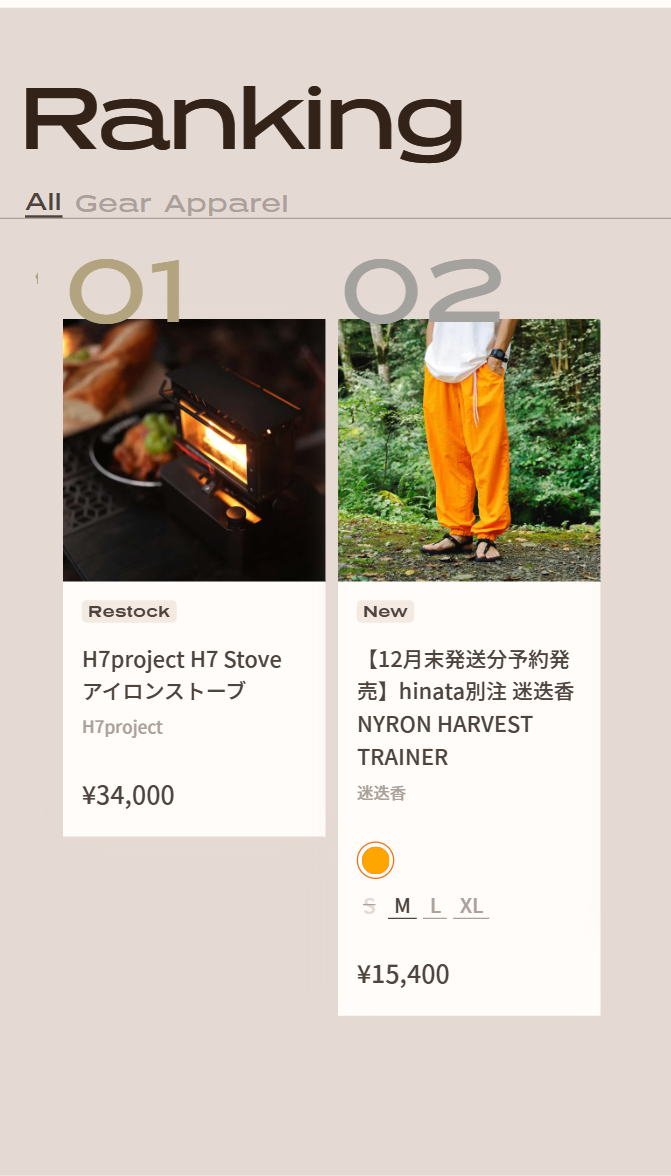 Ranking